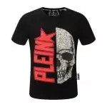 philipp plein t-shirt homme fashion hlaf skull plein star